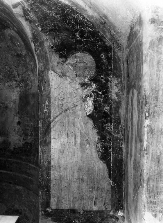 Santo monaco (dipinto) - ambito romano (sec. XIII)